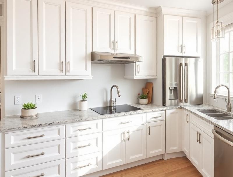 Kitchen Cabinet Refinishing in Lakeside, CA project example