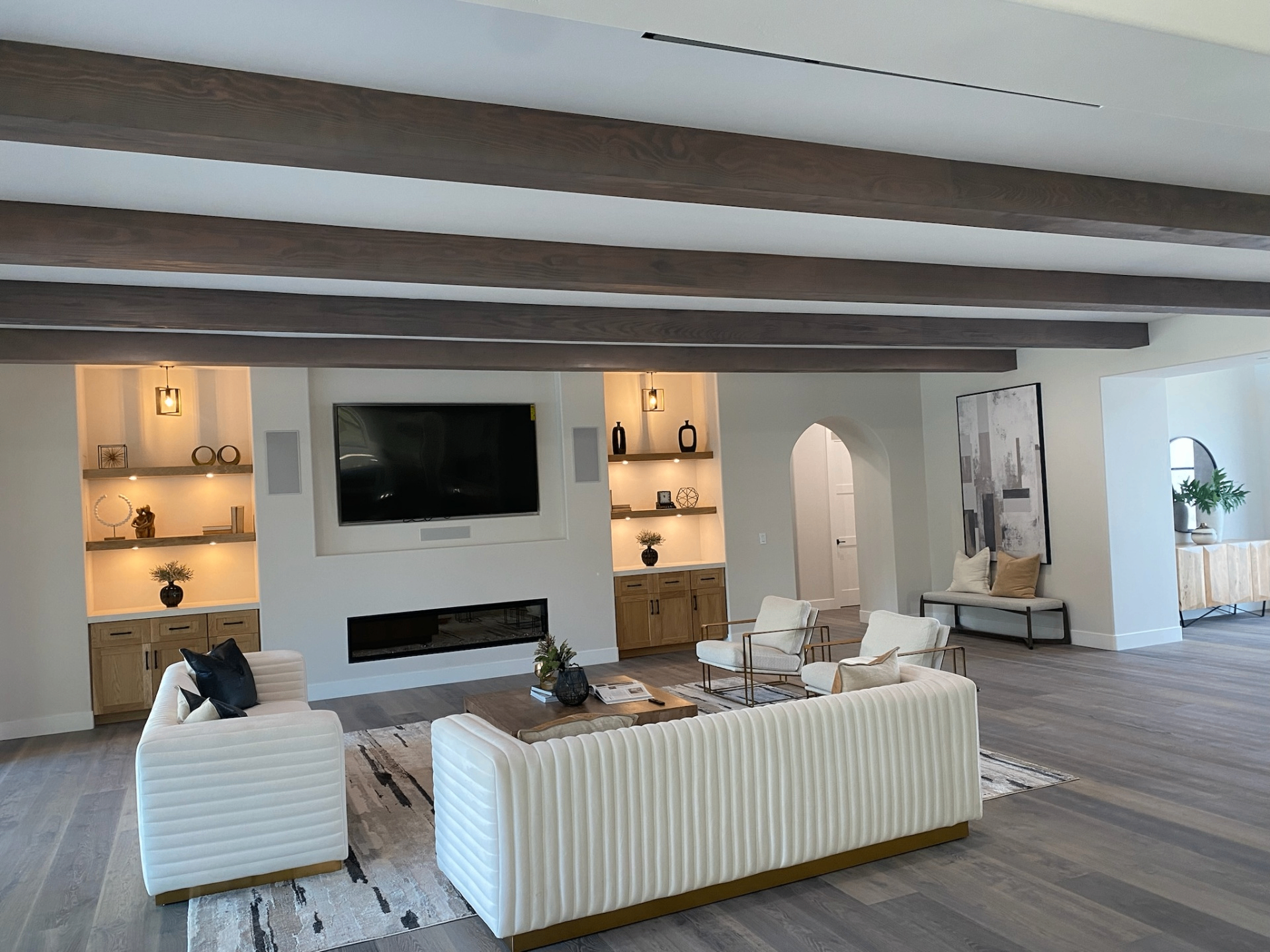 Living Room Painting project by Franklin Custom Finish in San Diego