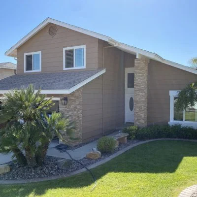 Exterior painting project by Franklin Custom Finish