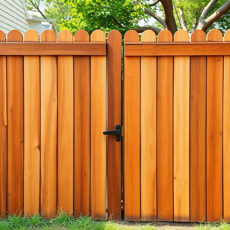 Fence Painting & Staining project 3 by Franklin Custom Finish