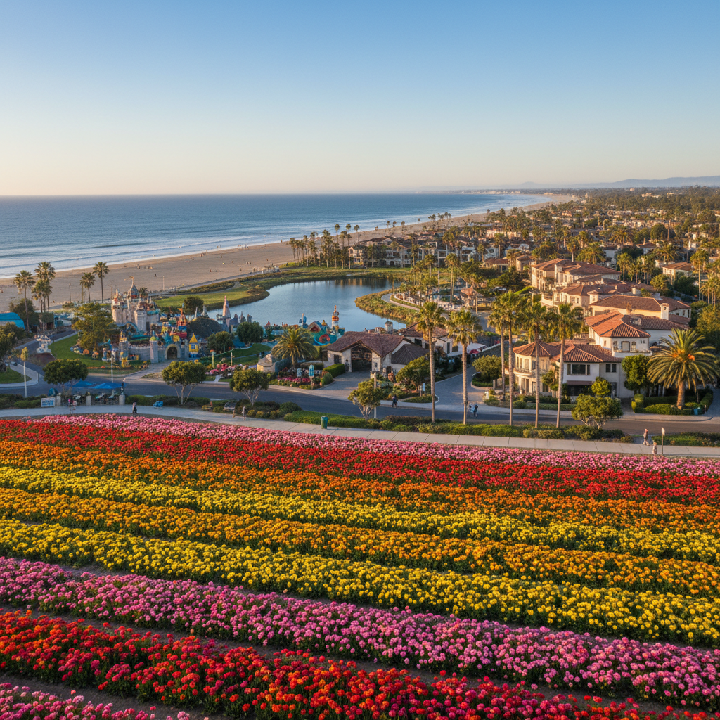 Freshly painted home in Carlsbad, San Diego County