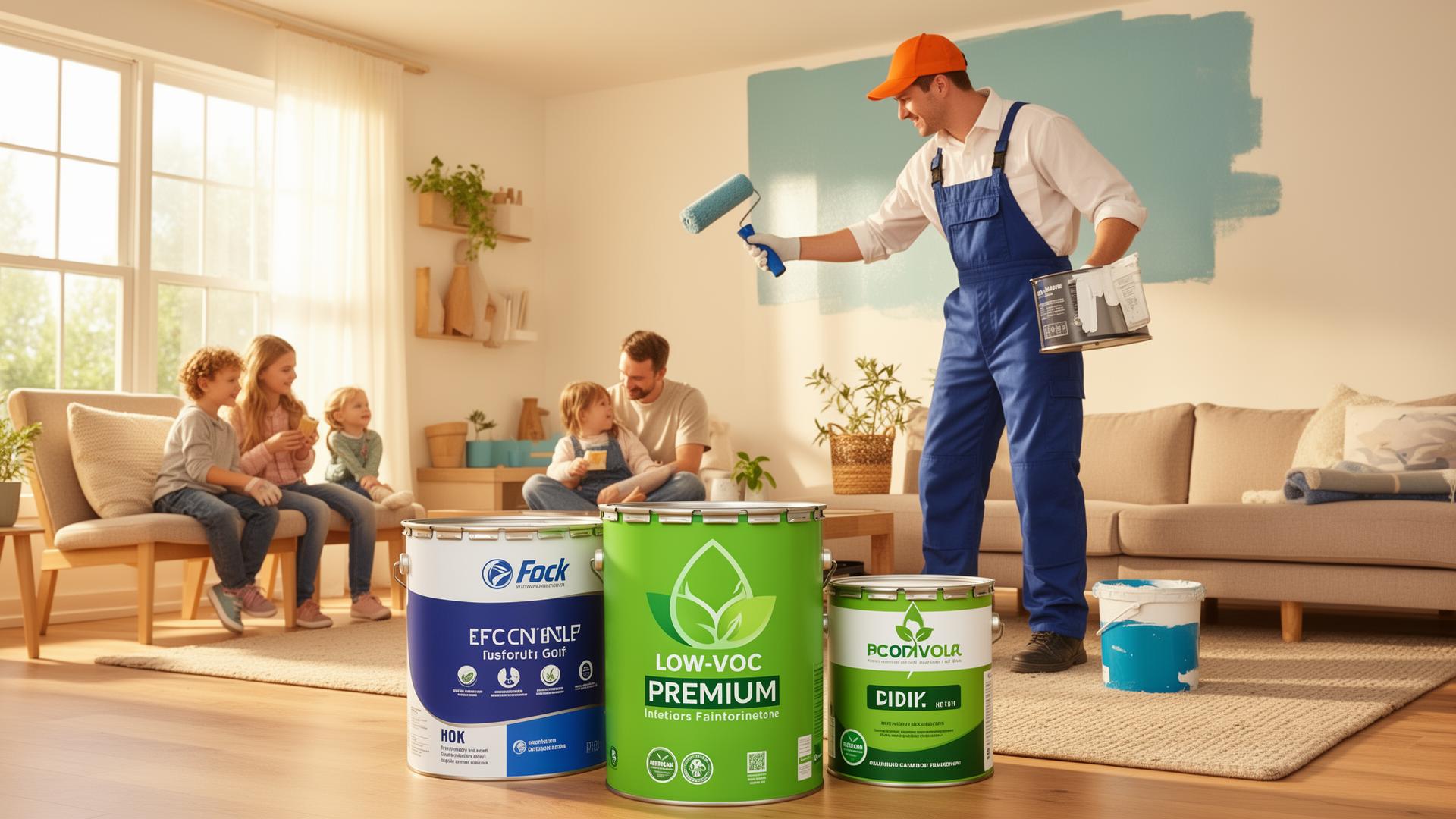 Professional low-voc painting in a San Diego home by Franklin Custom Finish