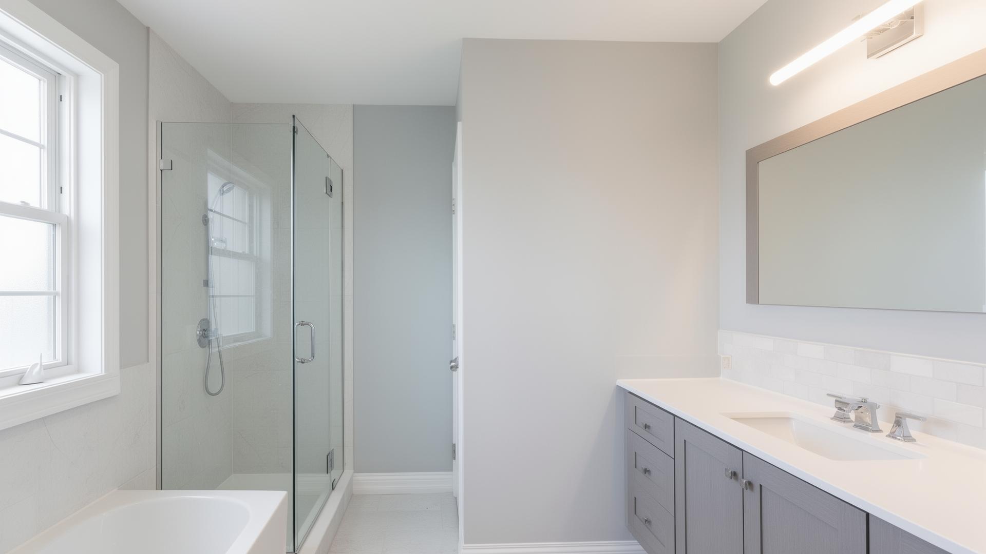 Professional moisture-resistant painting in a San Diego home by Franklin Custom Finish