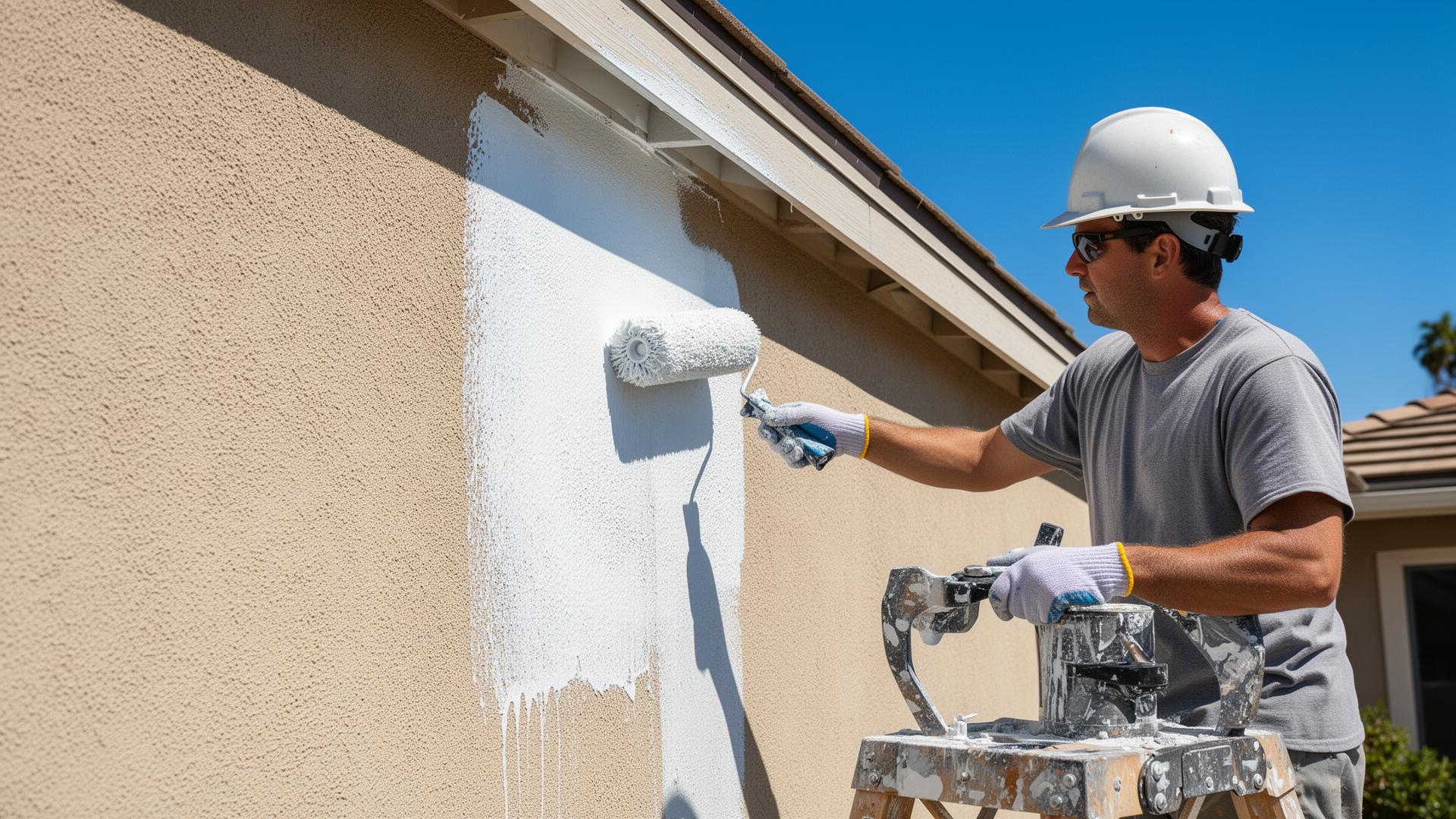Professional weather-resistant coating in a San Diego home by Franklin Custom Finish