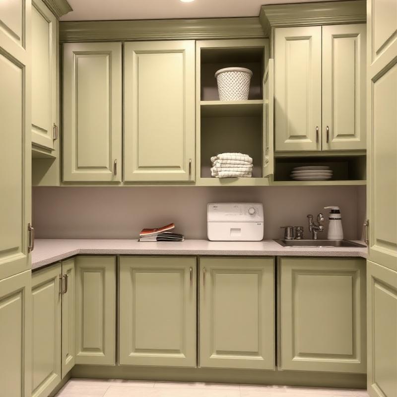 Laundry Room Cabinets project 2 by Franklin Custom Finish