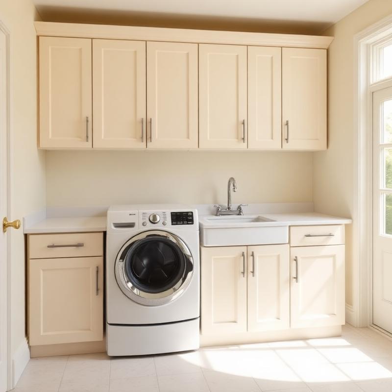 Laundry Room Cabinets project 4 by Franklin Custom Finish