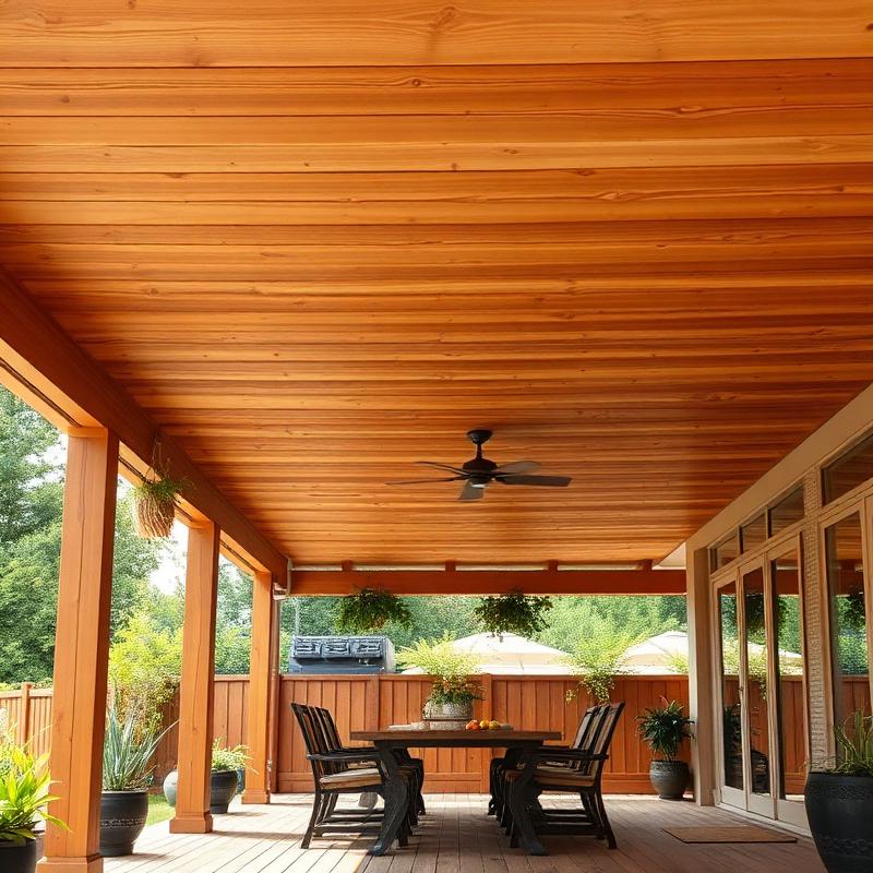 Patio Cover Painting project 3 by Franklin Custom Finish